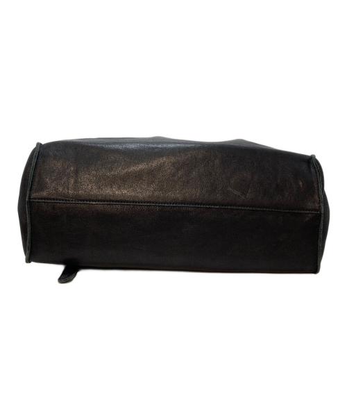 Scrap Book（スクラップブック）scrap book (スクラップブック) ロングベルトレザートートバッグ ブラック サイズ:実寸参照の古着・服飾アイテム