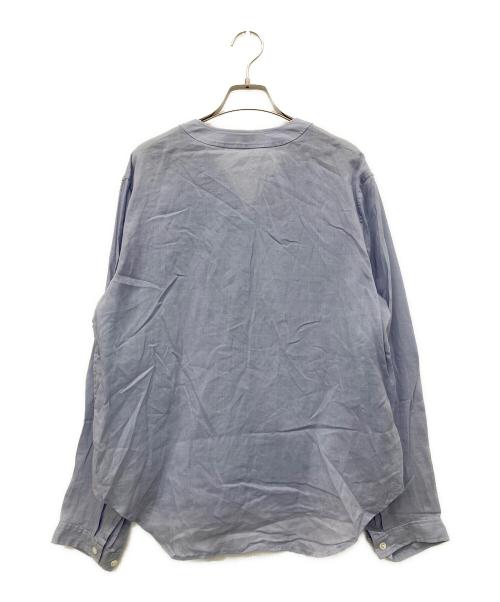 Noble（ノーブル）Noble (ノーブル) ラミーシアーVカラーシャツ ライトブルー サイズ:Freeの古着・服飾アイテム