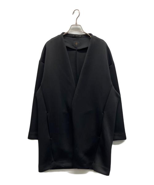 ato（アトウ）ato (アトウ) DOUBLE KNIT JACKET ブラック サイズ:46の古着・服飾アイテム