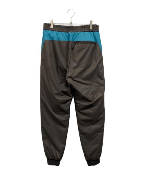 SOPHNET.（ソフネット）SOPHNET. (ソフネット) MICRO TAFFETA PUFFER PANTS グレー×ブルー サイズ:Sの古着・服飾アイテム
