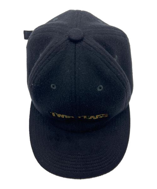 UNDERCOVER（アンダーカバー）UNDERCOVER (アンダーカバー) ウールビーバーBBキャップ TWIN PEAKS ブラック サイズ:フリーの古着・服飾アイテム