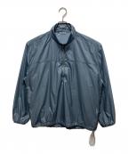 AURALEEオーラリー）の古着「LIGHT NYLON HALF ZIP P/O」｜ブルー