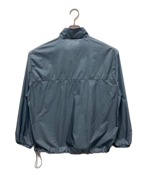 AURALEE（オーラリー）AURALEE (オーラリー) LIGHT NYLON HALF ZIP P/O ブルー サイズ:3の古着・服飾アイテム