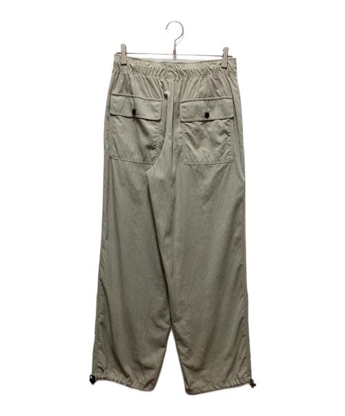 ATON（エイトン）ATON (エイトン) HIGH TWIST NYLON UTILITY PANTS ライトベージュ サイズ:02の古着・服飾アイテム