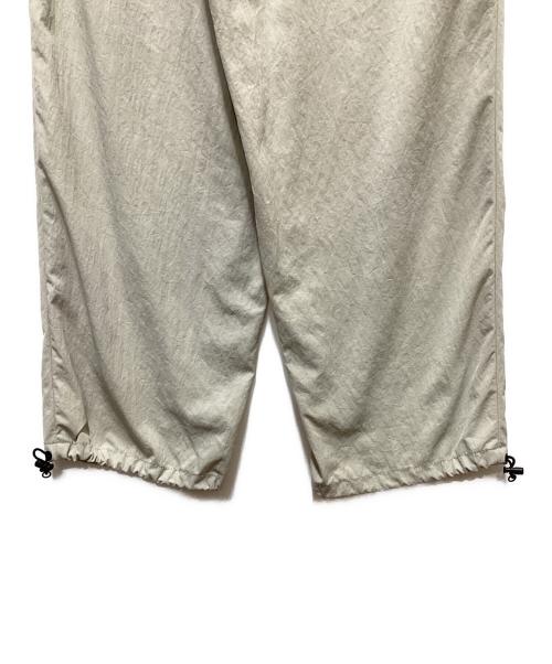 ATON（エイトン）ATON (エイトン) HIGH TWIST NYLON UTILITY PANTS ライトベージュ サイズ:02の古着・服飾アイテム
