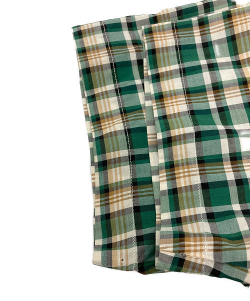 Acne studios（アクネ ストゥディオズ）ACNE STUDIOS (アクネ ストゥディオズ) オープンカラーS/Sシャツ グリーン サイズ:48の古着・服飾アイテム