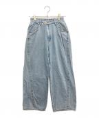 BEARDSLEYビアズリー）の古着「ラップ風デニム」｜インディゴ