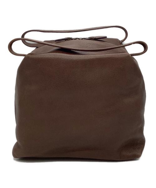 JURGEN LEHL（ヨーガンレール）JURGEN LEHL (ヨーガンレール) レザーハンドバッグ ブラウンの古着・服飾アイテム