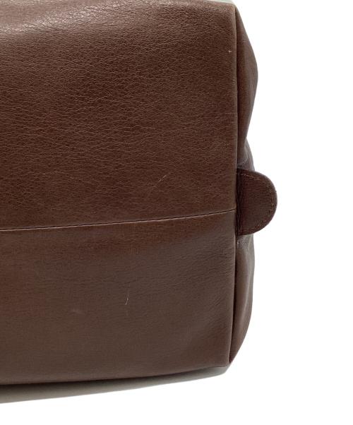 JURGEN LEHL（ヨーガンレール）JURGEN LEHL (ヨーガンレール) レザーハンドバッグ ブラウンの古着・服飾アイテム