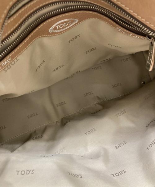 TOD'S（トッズ）TOD'S (トッズ) 2WAYショルダーバッグ ベージュ サイズ:FREEの古着・服飾アイテム