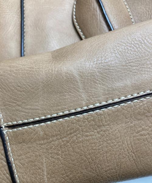 TOD'S（トッズ）TOD'S (トッズ) 2WAYショルダーバッグ ベージュ サイズ:FREEの古着・服飾アイテム