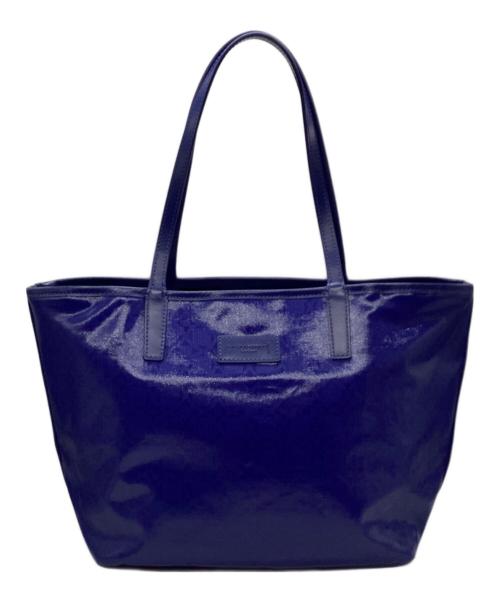 MACKINTOSH LONDON（マッキントッシュ ロンドン）MACKINTOSH LONDON (マッキントッシュ ロンドン) リュートートミニバッグ ブルーの古着・服飾アイテム