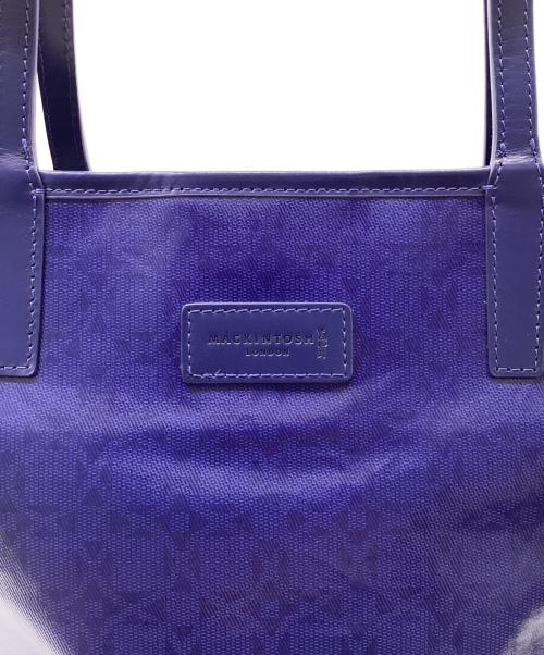 MACKINTOSH LONDON（マッキントッシュ ロンドン）MACKINTOSH LONDON (マッキントッシュ ロンドン) リュートートミニバッグ ブルーの古着・服飾アイテム