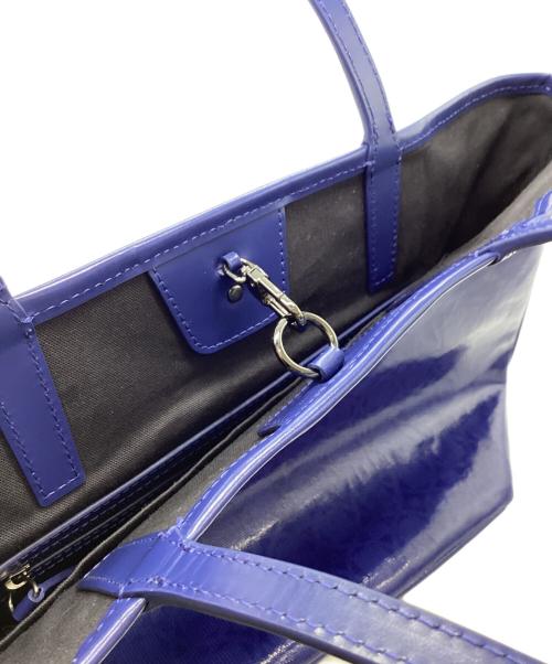 MACKINTOSH LONDON（マッキントッシュ ロンドン）MACKINTOSH LONDON (マッキントッシュ ロンドン) リュートートミニバッグ ブルーの古着・服飾アイテム