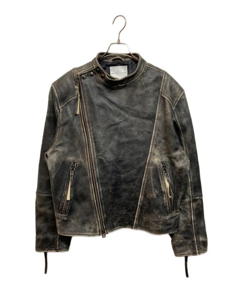 H&M ATELIER（エイチアンドエム アトリエ）H&M ATELIER (エイチアンドエム アトリエ) レザーバイカージャケット ブラック サイズ:Lの古着・服飾アイテム