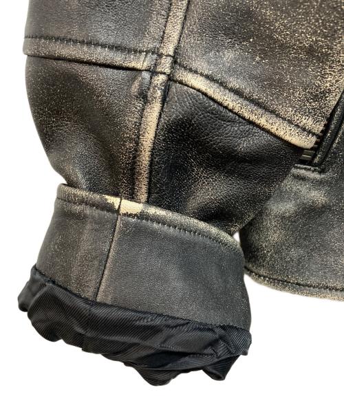 H&M ATELIER（エイチアンドエム アトリエ）H&M ATELIER (エイチアンドエム アトリエ) レザーバイカージャケット ブラック サイズ:Lの古着・服飾アイテム