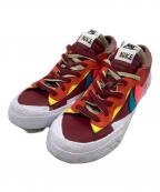 NIKE×sacai×KAWSナイキ×サカイ×カウズ）の古着「ローカットスニーカー」｜レッド