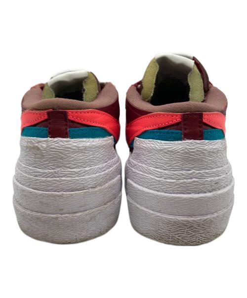 NIKE（ナイキ）NIKE (ナイキ) sacai (サカイ) KAWS (カウズ) ローカットスニーカー レッド サイズ:27cmの古着・服飾アイテム