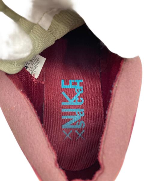 NIKE（ナイキ）NIKE (ナイキ) sacai (サカイ) KAWS (カウズ) ローカットスニーカー レッド サイズ:27cmの古着・服飾アイテム