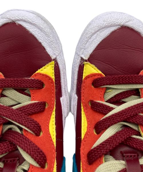 NIKE（ナイキ）NIKE (ナイキ) sacai (サカイ) KAWS (カウズ) ローカットスニーカー レッド サイズ:27cmの古着・服飾アイテム