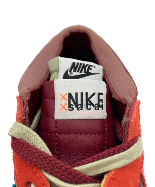 NIKE（ナイキ）NIKE (ナイキ) sacai (サカイ) KAWS (カウズ) ローカットスニーカー レッド サイズ:27cmの古着・服飾アイテム
