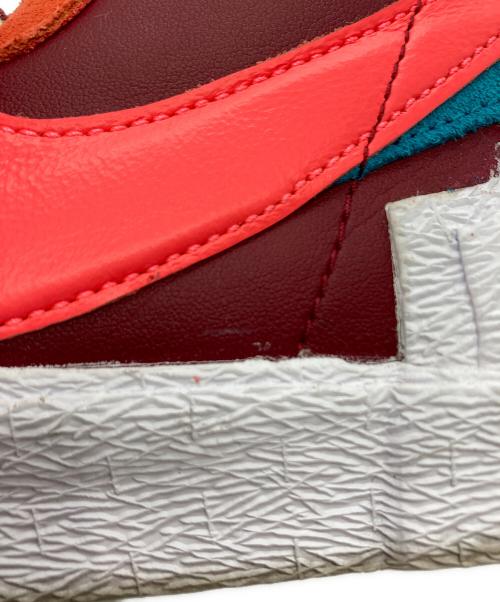 NIKE（ナイキ）NIKE (ナイキ) sacai (サカイ) KAWS (カウズ) ローカットスニーカー レッド サイズ:27cmの古着・服飾アイテム