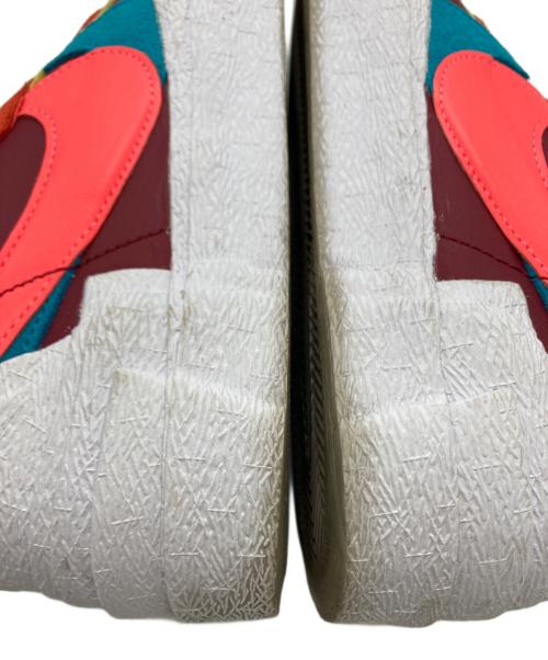 NIKE（ナイキ）NIKE (ナイキ) sacai (サカイ) KAWS (カウズ) ローカットスニーカー レッド サイズ:27cmの古着・服飾アイテム