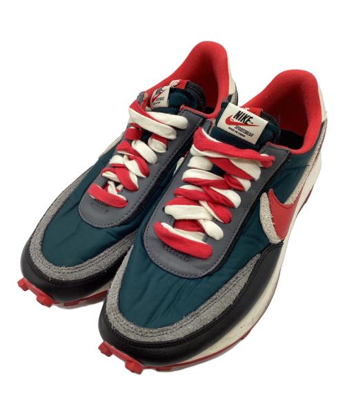 NIKE（ナイキ）NIKE (ナイキ) sacai (サカイ) UNDERCOVER (アンダーカバー) ローカットスニーカー グリーン×レッド サイズ:27ｃｍの古着・服飾アイテム