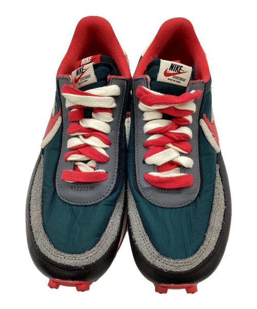NIKE（ナイキ）NIKE (ナイキ) sacai (サカイ) UNDERCOVER (アンダーカバー) ローカットスニーカー グリーン×レッド サイズ:27ｃｍの古着・服飾アイテム