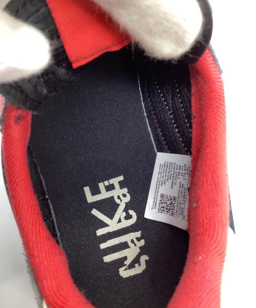 NIKE（ナイキ）NIKE (ナイキ) sacai (サカイ) UNDERCOVER (アンダーカバー) ローカットスニーカー グリーン×レッド サイズ:27ｃｍの古着・服飾アイテム