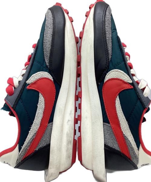 NIKE（ナイキ）NIKE (ナイキ) sacai (サカイ) UNDERCOVER (アンダーカバー) ローカットスニーカー グリーン×レッド サイズ:27ｃｍの古着・服飾アイテム