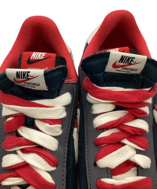 NIKE（ナイキ）NIKE (ナイキ) sacai (サカイ) UNDERCOVER (アンダーカバー) ローカットスニーカー グリーン×レッド サイズ:27ｃｍの古着・服飾アイテム
