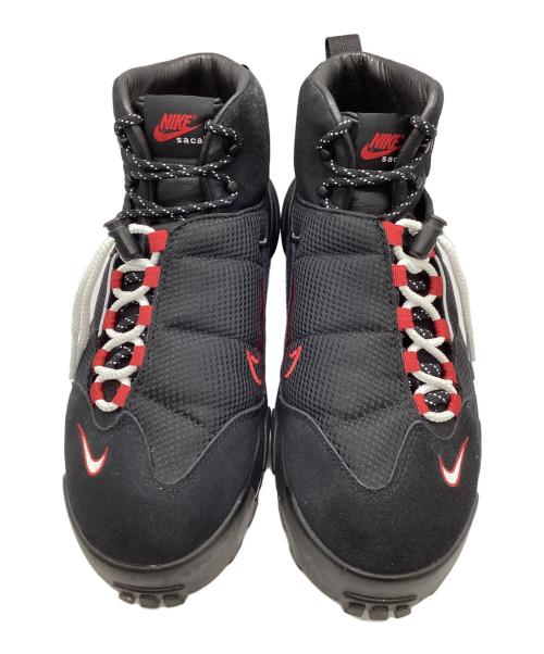NIKE（ナイキ）NIKE (ナイキ) sacai (サカイ) ハイカットスニーカー ブラック サイズ:27ｃｍの古着・服飾アイテム