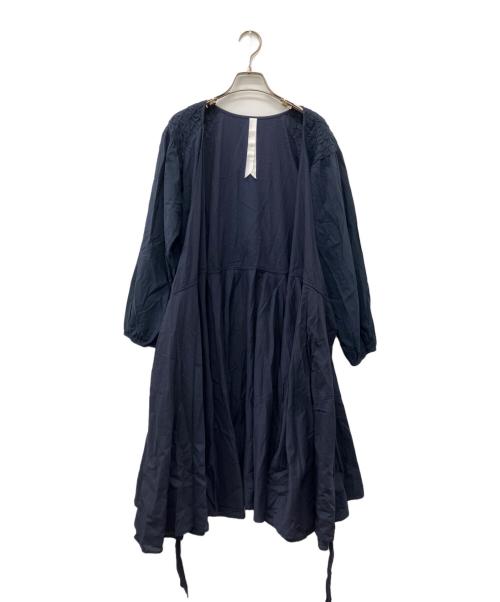 merlette（マーレット）merlette (マーレット) カシュクールラップワンピース ネイビー サイズ:XSの古着・服飾アイテム