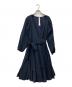 merlette（マーレット）の古着「カシュクールラップワンピース」｜ネイビー