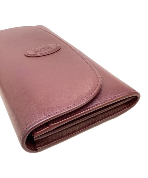 Cartier（カルティエ）Cartier (カルティエ) 長財布　マストライン　FMA G ボルドーの古着・服飾アイテム