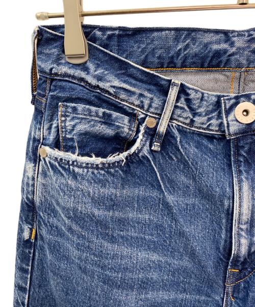 upper hights（アッパーハイツ）upper hights (アッパーハイツ) THE NIECE MID-RISE インディゴ サイズ:24の古着・服飾アイテム