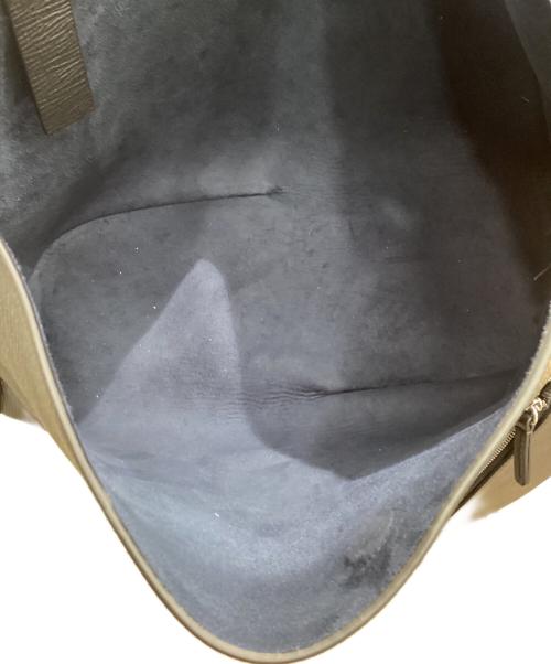 STUDIO NICHOLSON（スタジオ ニコルソン）STUDIO NICHOLSON (スタジオ ニコルソン) THE REFLECTION TOTE/リフレクションレザートートバッグ ブラックの古着・服飾アイテム