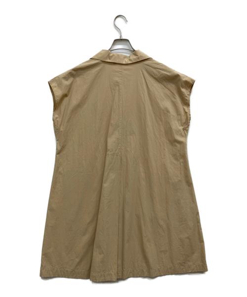WEEKEND Max Mara（ウィークエンド マックスマーラ）WEEKEND Max Mara (ウィークエンド マックスマーラ) コットン ポプリン シャツ ドレス ベージュ サイズ:SIZE38の古着・服飾アイテム
