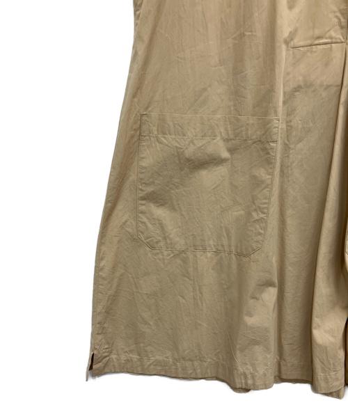 WEEKEND Max Mara（ウィークエンド マックスマーラ）WEEKEND Max Mara (ウィークエンド マックスマーラ) コットン ポプリン シャツ ドレス ベージュ サイズ:SIZE38の古着・服飾アイテム