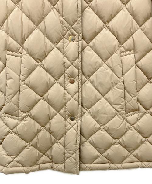MACKINTOSH LONDON（マッキントッシュ ロンドン）MACKINTOSH LONDON (マッキントッシュ ロンドン) ライトタフタダウンコート ベージュ サイズ:38の古着・服飾アイテム