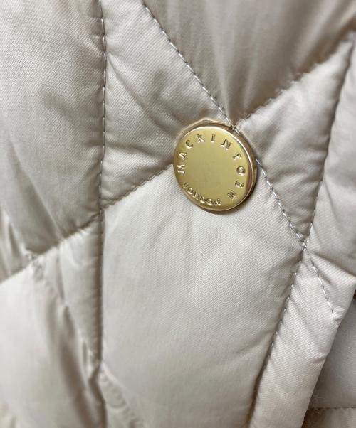 MACKINTOSH LONDON（マッキントッシュ ロンドン）MACKINTOSH LONDON (マッキントッシュ ロンドン) ライトタフタダウンコート ベージュ サイズ:38の古着・服飾アイテム