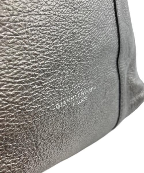 GIANNI CHIARINI（ジャンニ キアリーニ）GIANNI CHIARINI (ジャンニ キアリーニ) トートバッグ シルバーの古着・服飾アイテム