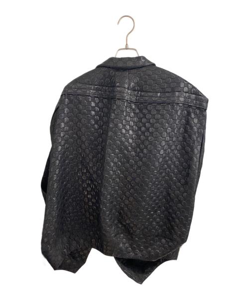 COMME des GARCONS（コムデギャルソン）COMME des GARCONS (コムデギャルソン) Lame Floating Weave Vest ブラック サイズ:XSの古着・服飾アイテム