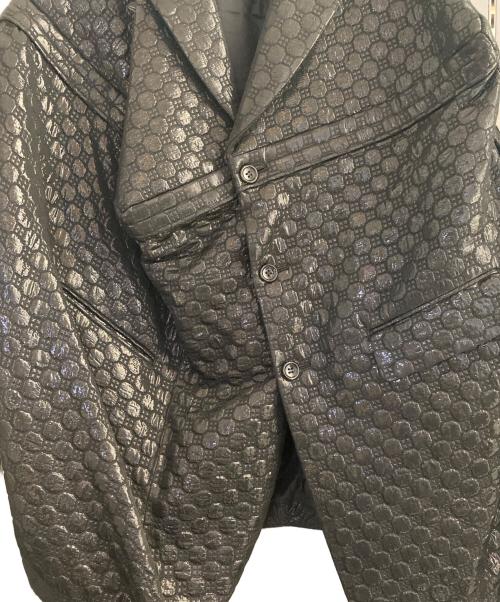 COMME des GARCONS（コムデギャルソン）COMME des GARCONS (コムデギャルソン) Lame Floating Weave Vest ブラック サイズ:XSの古着・服飾アイテム