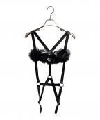 noir kei ninomiyaノワール ケイ ニノミヤ）の古着「フラワーハーネス」｜ブラック