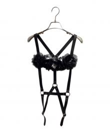 noir kei ninomiya（ノワール ケイ ニノミヤ）の古着「フラワーハーネス」｜ブラック
