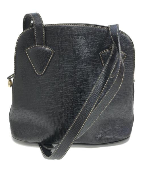 LOEWE（ロエベ）LOEWE (ロエベ) ヴィンテージショルダーバッグ ブラック サイズ:表記なしの古着・服飾アイテム