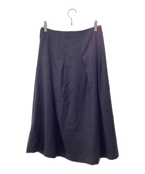 tricot COMME des GARCONS（トリココムデギャルソン）tricot COMME des GARCONS (トリココムデギャルソン) ストライプスカート グレー サイズ:Mの古着・服飾アイテム