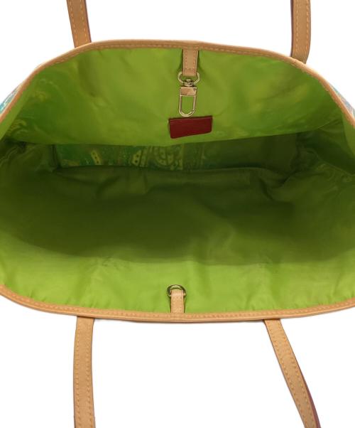 ETRO（エトロ）ETRO (エトロ) ペイズリートートバッグ ブルーの古着・服飾アイテム